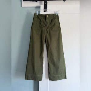 Anthropologie Colette cropped wide leg pants